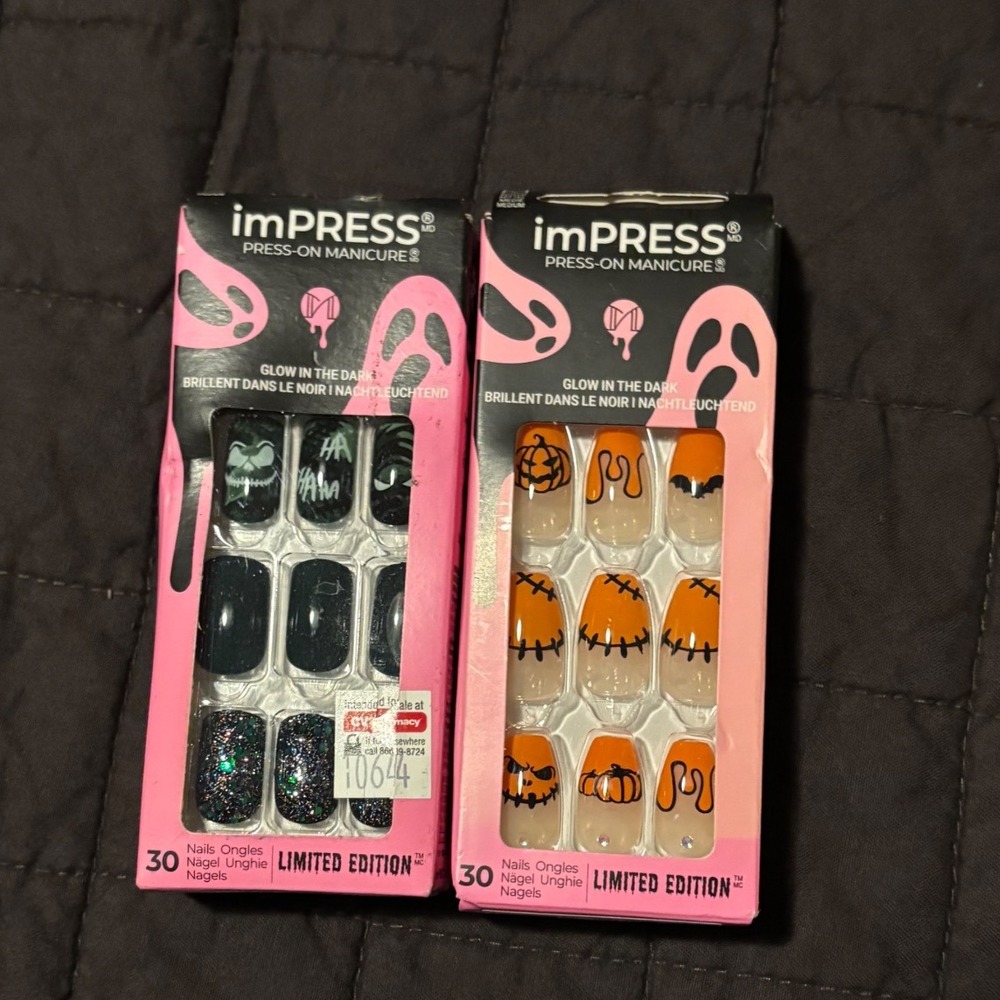 Impress Press On Manicure Nails‎ Halloween Limited Edition